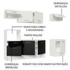 Cozinha Completa Madesa Onix 240003 Com Armário E Balcão - Br