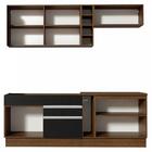 Cozinha Completa Madesa Parma Com Armário E Balcão (sem Tampo