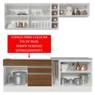 Cozinha Completa Madesa Parma Com Armário E Balcão (sem Tampo