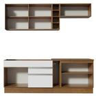 Cozinha Completa Madesa Parma Com Armário E Balcão (sem Tampo