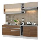 Cozinha Completa Madesa Parma Com Armário E Balcão (sem Tampo
