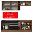 Cozinha Completa Madesa Parma Com Armário E Balcão (sem Tampo