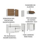 Cozinha Completa Madesa Parma Com Armário E Balcão (sem Tampo