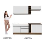 Cozinha Completa Madesa Parma Com Armário E Balcão (sem Tampo