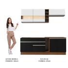 Cozinha Completa Madesa Parma Com Armário E Balcão (sem Tampo