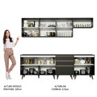 Cozinha Completa Madesa Reims 250001 Com Armário E Balcão - P