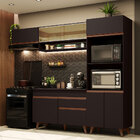 Cozinha Completa Madesa Reims 260007 Com Armário E Balcão - P