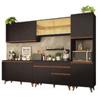 Cozinha Completa Madesa Reims 300001 Com Armário E Balcão - P