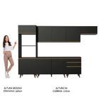 Cozinha Completa Madesa Reims 320001 Com Armário E Balcão - P