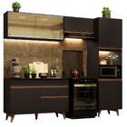 Cozinha Completa Madesa Reims Xa250003 Com Armário E Balcão -