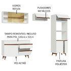 Cozinha Completa Madesa Reims Xc260001 Com Armário, Balcão E