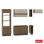 Cozinha Completa Madesa Safira Com Armário E Balcão (sem Tamp