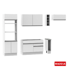 Cozinha Completa Madesa Safira com Armário e Balcão (Sem Tamp