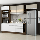 Cozinha Completa Madesa Safira Com Armário E Balcão (sem Tamp