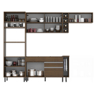 Cozinha Completa Madesa Safira Com Armário E Balcão (sem Tamp