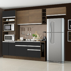 Cozinha Completa Madesa Safira Com Armário E Balcão (sem Tamp