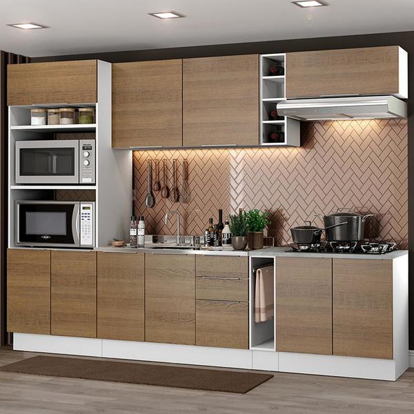 Cozinha Completa Madesa Stella 290001 Com Armário E Balcão