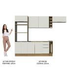 Cozinha Completa Madesa Stella 290002 Com Armário E Balcão