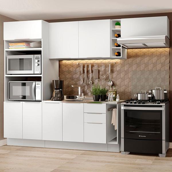 Cozinha Completa Madesa Stella 290002 Com Armário E Balcão
