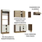 Cozinha Completa Madesa Stella 290002 Com Armário E Balcão