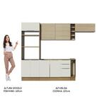 Cozinha Completa Madesa Stella 290002 Com Armário E Balcão