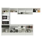 Cozinha Completa Madesa Topazio 300001 Com Armário, Balcão E