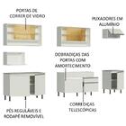 Cozinha Completa Madesa Verona Com Armário E Balcão (sem Tamp