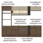 Cozinha Completa Madesa Vicenza Com Armário E Balcão + Tampo