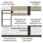 Cozinha Completa Madesa Vicenza Com Armário E Balcão + Tampo