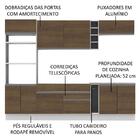 Cozinha Completa Madesa Vicenza Com Armário E Balcão + Tampo