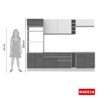 Cozinha Completa Madesa Vicenza Com Armário E Balcão (sem Tam