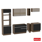 Cozinha Completa Madesa Vicenza Com Armário E Balcão (sem Tam