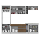 Cozinha Completa Madesa Vicenza com Armário e Balcão (Sem Tam