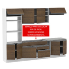 Cozinha Completa Madesa Vicenza com Armário e Balcão (Sem Tam