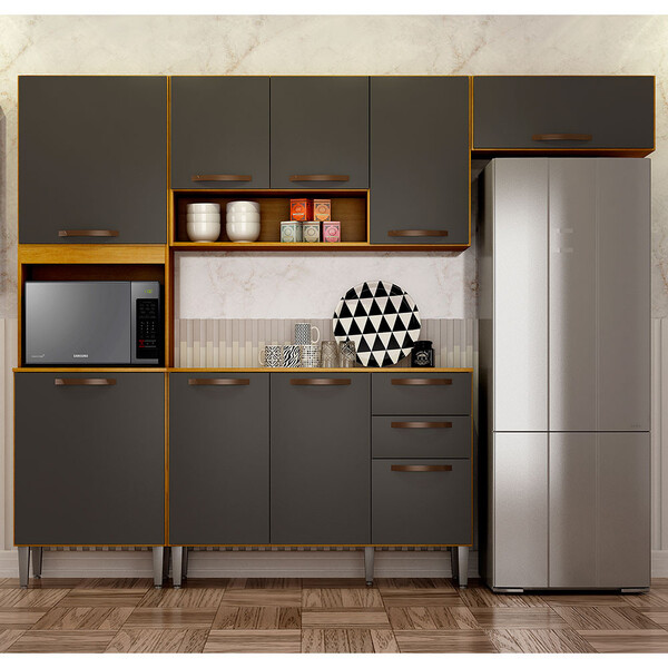 Cozinha Completa Maísa 9 Portas Em Mdp