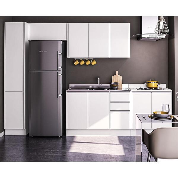 Cozinha Completa Mali 5 Peças 2 Aéreos 2 Balcões E Paneleiro