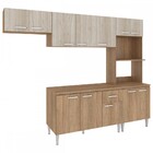 Cozinha Completa Max 12 Portas 1 Gaveta Carvalho/blanche Mx05