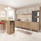 Cozinha Completa Max 15 Portas 1 Gaveta Carvalho/blanche - Fe