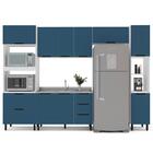 Cozinha Completa Meena 10 Portas 4 Gavetas 40250056 Branco/az