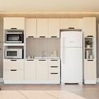 Cozinha Completa Meena 10 Portas 4 Gavetas 40250062 Branco/cr