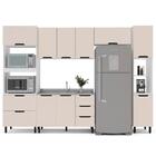 Cozinha Completa Meena 10 Portas 4 Gavetas Branco/creme - Pol