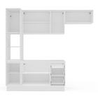 Cozinha Completa Meena 8 Portas 3 Gavetas 40250060 Branco/azu