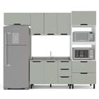 Cozinha Completa Meena 8 Portas 4 Gavetas 40250052 Branco/ver