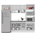 Cozinha Completa Meena 8 Portas 4 Gavetas 40250058 Branco/cre