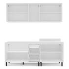 Cozinha Completa Meena 9 Portas 3 Gavetas 40250053 Branco/cre