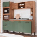 Cozinha Completa Melyna 7 Portas 2 Gavetas Freijó/oliva - Irm