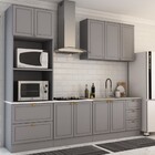 Cozinha Completa Miami 9 Portas 5 Gavetas 100% Mdf Americana