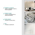 Cozinha Completa Milla Max Armário E Balcão Branco Carraro