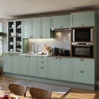 Cozinha Completa Modulada 100% Mdf 6 Peças Com Cristaleira Il