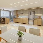 Cozinha Completa Modulada 10 Peças 17 Portas 5 Gavetas 100% M